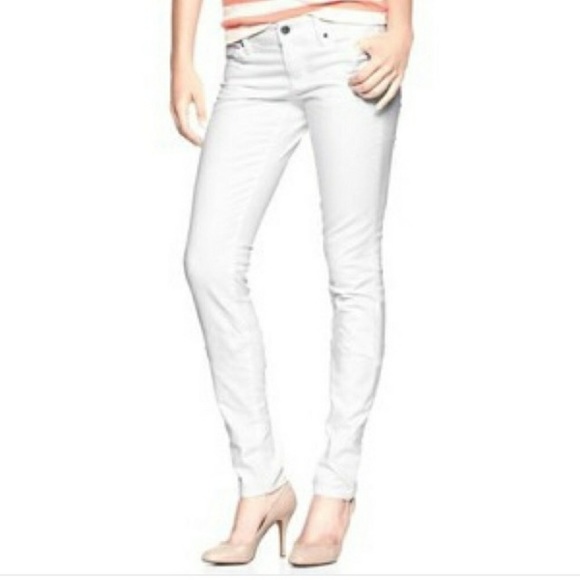 white jeans gap